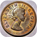 Top Grade SA Union: 1960 Penny 1d in Lustrous EF below R10!!