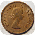 Top Grade SA Union: Second 1956 Half penny 1/2d in Brilliant UNC!