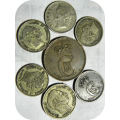 Pre 1900 Denmark Ore set of 7 coins. Bid per coin.