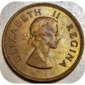 Top Grade SA Union: RED 1958 Half penny 1/2d in UNC!