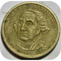 USA $1 Washington coin of 2007