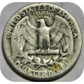 USA 90% Silver Quarter Dollar of 1946