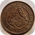 Winskoop SA Unie: 1950 1/4d Kwart pennie onder R15!