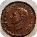 Winskoop SA Unie: 1950 1/4d Kwart pennie onder R15!