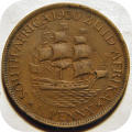 Top Grade SA Union:  Superb 1930 Half Penny in A/UNC!!