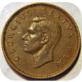 Bargain SA Union: 1951 Half penny 1/2d in EF below R20!