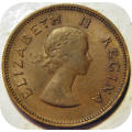 Top Grade SA Union: 1957 Half penny 1/2d in A/UNC!!