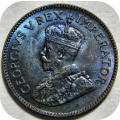 Top Grade SA Union :  1932 Farthing 1/4 Penny in Blue Brilliant UNC!