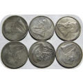 Bargain ZARs: Complete Sixpence 6d set at R99 each!