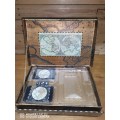 Vintage Cards and Dice Gift Set N.A,C Bathe