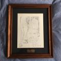 Original PICASSO gallery print - hand signed by Picasso in pencil in 1956