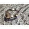 Onyx Ring 9ct Gold from 1940's
