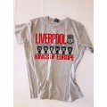 Liverpool FC Shortsleeve T-shirt KINGS OF EUROPE - Large