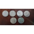 1966, 1967 and 1968 Silver R1 Both Languages One bid for all 6
