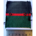 HS095 - Rhodesia Regiment badge on cloth Corps colours backing