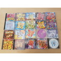 60+ Orginal NOW and various Music CD`s with DVD and BluRay Movies in Carry Case