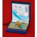 Protea Gold Coin: FW de Klerk Nobel Peace Prize Winner