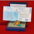 Protea Gold Coin: FW de Klerk Nobel Peace Prize Winner