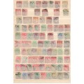 4 pages of pre-union stamps and cancels - great finds assured!