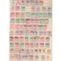 4 pages of pre-union stamps and cancels - great finds assured!
