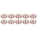 Great shape!  Lovely jewellers lot - 2.19 Ct (10 Pieces) Oval Facet 100% Natural Pink Morganites