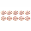 FABULOUS JEWELLERS LOT OF 2.95 Ct. (10 Pcs) Oval Facet 100% Natural Pink Morganites