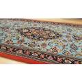Persian Qom Carpet 195cm x 68cm Hand knotted