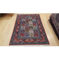 Persian Moud Carpet 150cm x 100cm Hand Knotted