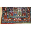 Persian Moud Carpet 150cm x 100cm Hand Knotted