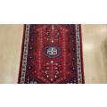 Persian Abadeh Carpet 124cm x 80cm Hand Knotted