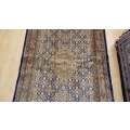 Persian Moud Carpet 197cm x 119cm Hand Knotted
