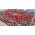 Persian Sabzevar Carpet 424cm x 304cm Hand Knotted