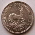 1949 ~ 5 SHILLINGS / CROWN - Union of South Africa