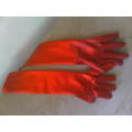 Vintage Ladies Red Gloves