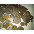 Collection Of 188 Coins From All Over The World
