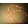 Coral Necklace & Bracelet Set