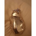 Sterling Silver Afrisilver Hippo Figurine