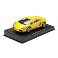 Lamborghini Gallardo Metalic Yellow with Lighting Lamps Slot Car Auto Art Slot Racing 13161 1/32