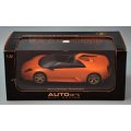 Lamborghini Murcielago Roadster  Met Orange Lighting Lamps Slot Car Auto Art Slot Racing 13143 1/32