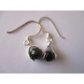 925-Sterling Silver and Black Onyx Earrings