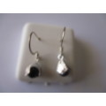 925-Sterling Silver and Black Onyx Earrings