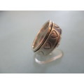 925 Sterling Silver Swivel Ring