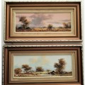 Francois Badenhorst - Two oil paintings