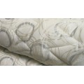 COMFORTER SET -QUEEN bed 5PIECE silver n white*** EQUISITE QUALITY*** SATIN FINISH