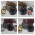 MENS STUNNING BELT WITH SUPERB WATCH/SHADES** COMBO** *BARGAIN NOT BE REPEATED***