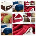 SHERPA SUPER SOFT 2PLY BLANKETS **EXQUISITE QUALITY.ABSOLUTELY BEAUTIFUL**WOW FABULOUS*SIZE QUEEN