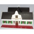 N Scale - H Plan Cape Dutch House