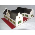 N Scale - H Plan Cape Dutch House