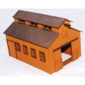 N Scale - Old West Barn