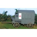1:87 Scale - World War 1 Medical Horse Drawn Wagon Kit